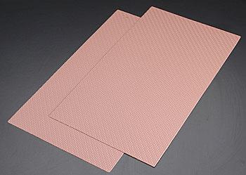 Plastruct Brick Red Clay Styrene Sheet (2) N Model Scratch Building Plastic Sheets #91608