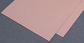 Plastruct HO Scalloped Edged Tile Styrene Pattern Sheet (2) Model Scratch Building Plastic Sheets #91650