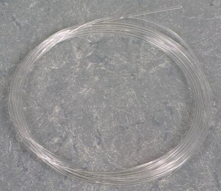 Plastruct Clear Fibre Optics .060 (1) Hobby and Plastic Model Building Supply #92505