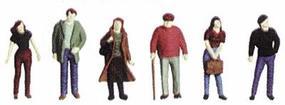 Plastruct City Figures Unpainted (12) Z Scale Model Railroad Figure #93337 Plastruct City Figures Unpainted (12) Z Scale Model Railroad Figure #93337
