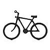 Plastruct Styrene Plastic Scale Bicycles (4) N Scale Model Railroad Accessory #93417