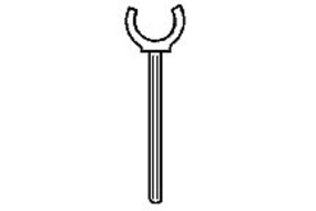 Plastruct (SC-8) Pipe Support Clip for TB-8 (5)
