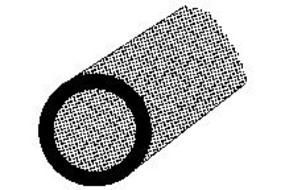 Plastruct ABS Round Tubing 2'' Plastruct ABS Round Tubing 2''