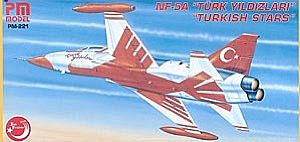 PM-Models NF-5A Freedom Fighter Plastic Model Airplane Kit 1/72 Scale #221