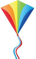 Premier Bold Innovations Diamond Traditional Rainbow Kite Premier Bold Innovations Diamond Traditional Rainbow Kite