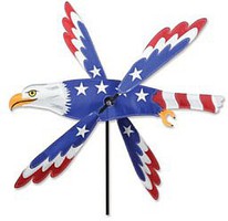 Premier 25'' Whirligig, Patriotic Eagle Premier 25'' Whirligig, Patriotic Eagle