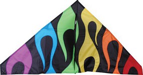 Premier 56'' Delta, Rainbow Flames Premier 56'' Delta, Rainbow Flames