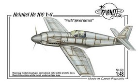 Planet 1/48 Heinkel He100V8 World Speed Record Fighter Planet 1/48 Heinkel He100V8 World Speed Record Fighter