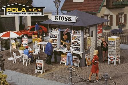 Pola Susis Newspaper Stand G Scale Model Railroad Building #330995