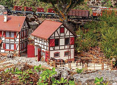 Pola Half Timbered Stable - G-Scale
