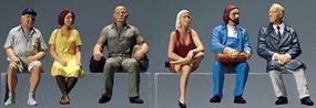 Pola Sitting Persons Model Railroad Figures G Scale #331825 Pola Sitting Persons Model Railroad Figures G Scale #331825