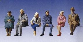 Pola Sitting Persons Model Railroad Figures G Scale #331827 Pola Sitting Persons Model Railroad Figures G Scale #331827