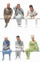 Pola Sitting Travelers #2 Model Railroad Figures G Scale #331838 Pola Sitting Travelers #2 Model Railroad Figures G Scale #331838