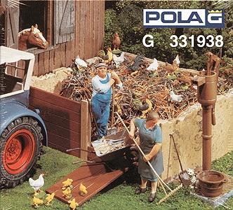 Pola Animals Hens & Chickens - G-Scale (16)