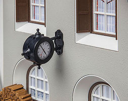 Pola Wall Clock G Scale Model Railroad Building Accessory #333220 Pola Wall Clock G Scale Model Railroad Building Accessory #333220