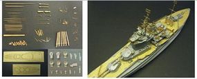 Pontos HMS Warspite 1943 Detail Set Plastic Model Ship Accessory 1/350 Scale #350011 Pontos HMS Warspite 1943 Detail Set Plastic Model Ship Accessory 1/350 Scale #350011