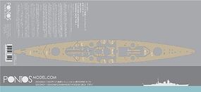 Pontos DKM Scharnhorst Type 1 Wood Deck Plastic Model Ship Accessory 1/350 Scale #35012 Pontos DKM Scharnhorst Type 1 Wood Deck Plastic Model Ship Accessory 1/350 Scale #35012