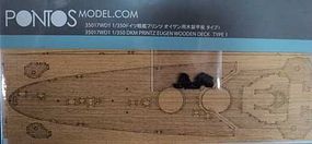 Pontos DKM Prinz Eugen Type 1 Wood Deck Plastic Model Ship Accessory 1/350 Scale #35017 Pontos DKM Prinz Eugen Type 1 Wood Deck Plastic Model Ship Accessory 1/350 Scale #35017