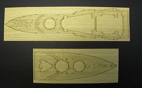 Pontos HMS Warspite 1943 Wood Deck w/Photo-Etch Plastic Model Ship Accessory 1/350 #35027 Pontos HMS Warspite 1943 Wood Deck w/Photo-Etch Plastic Model Ship Accessory 1/350 #35027