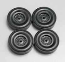 Pine-Pro Pinewood Derby Black Plastic Wheel Set 10031 WHEELS 