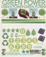 Pine-Pro Green Power Decal