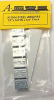 Proto-Power 1/2''x3/4''x1/4'' Stick-On Lead Weights Proto-Power 1/2''x3/4''x1/4'' Stick-On Lead Weights