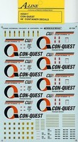 Proto-Power HO Con-Quest 48' Container Decals (D)
