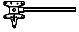 Precision-Scale Xhead allig type l&r   2/ - HO-Scale (2)
