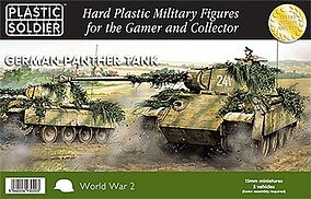 Plastic-Soldier WWII German Panther Tank (5) Plastic Model Tank Kit 15mm #1512 Plastic-Soldier WWII German Panther Tank (5) Plastic Model Tank Kit 15mm #1512