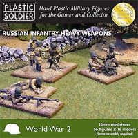 Plastic-Soldier WWII Russian Infantry (56) w/Heavy Weapons Plastic Model Military Figure 15mm #1514 Plastic-Soldier WWII Russian Infantry (56) w/Heavy Weapons Plastic Model Military Figure 15mm #1514