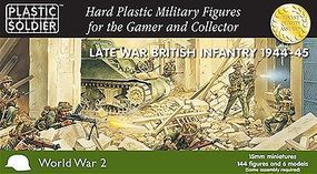 Plastic-Soldier Late WWII British Infantry (144) Plastic Model Military Figure 15mm #1529 Plastic-Soldier Late WWII British Infantry (144) Plastic Model Military Figure 15mm #1529
