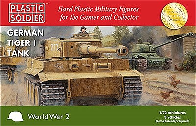 Plastic-Soldier 1/72 WWII German Tiger I Tank