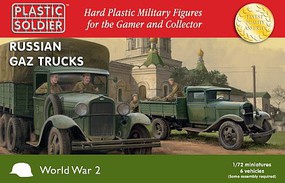 Plastic-Soldier 1/72 WWII Russian GAZ Trucks (6)