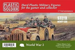 Plastic-Soldier 1/72 WWII German Steyr Heavy Car (Early/Late) (3)