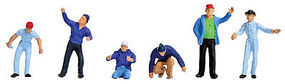 Truckers HO Scale Model Railroad Figure #1010583