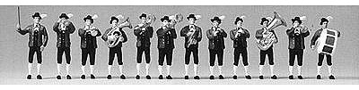 Preiser Band Bavarian Model Railroad Figures HO Scale #10250