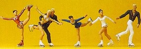 Preiser Recreation & Sports Figure Skaters (6)