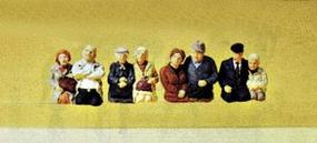 Preiser Passengers Seated Couples (4)
