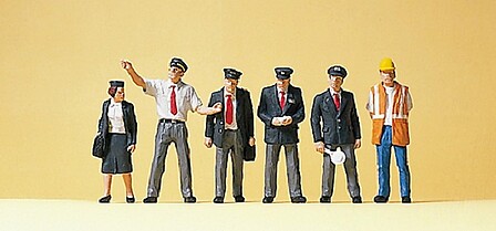 Preiser HO #10452 US Railroad Transition-Era Passenger Train Crew