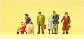 Preiser Pedestrians - Pedestrians with Stroller
