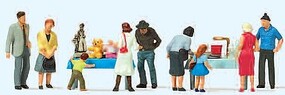 Preiser Pedestrians - Flea Market (9)