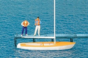 Preiser Sailors Put On Lifejacket Model Railroad Vehicle HO Scale #10678 Preiser Sailors Put On Lifejacket Model Railroad Vehicle HO Scale #10678