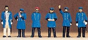 Preiser 1900s Figures Prussian Railroad Personnel (6)