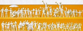 Preiser Unpainted Fair Visitors & Showmen Model Railroad Figures HO Scale #16342 Preiser Unpainted Fair Visitors & Showmen Model Railroad Figures HO Scale #16342