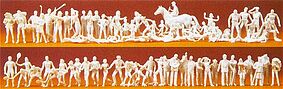 Preiser Unpainted Figure Set Sport & Leisure Model Railroad Figures HO Scale #16346 Preiser Unpainted Figure Set Sport & Leisure Model Railroad Figures HO Scale #16346