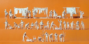 Unpainted Figures and Accessories pkg(33)