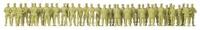 Preiser Modern German Army (BW) Soldiers Walking & Standing Model Railroad Figures HO Scale #16543