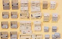 Preiser Lattice Box, Pallets & Crates Model Railroad Building Accessory HO Scale #17110