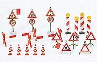 Preiser Traffic & Construction (European) HO Scale Model Railroad Billboard Sign #17176
