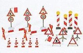 Preiser Traffic & Construction (European) HO Scale Model Railroad Billboard Sign #17176 Preiser Traffic & Construction (European) HO Scale Model Railroad Billboard Sign #17176